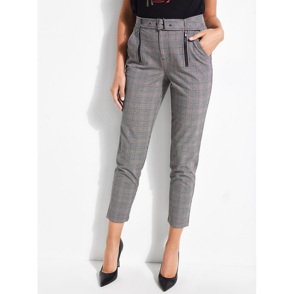 guess plaid pants